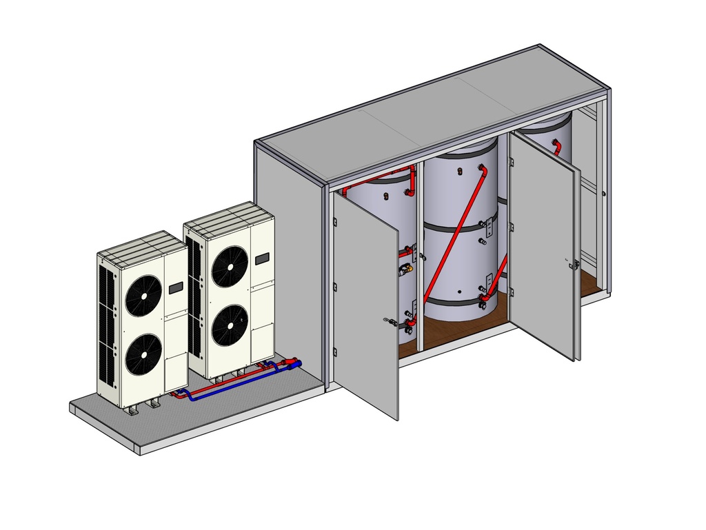 HeatPak HBS2800 Hot Water Heating System